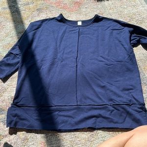Navy Spanx Top